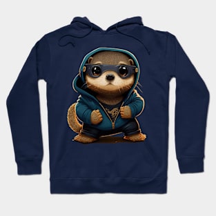 DJ Otter in the house Hoodie